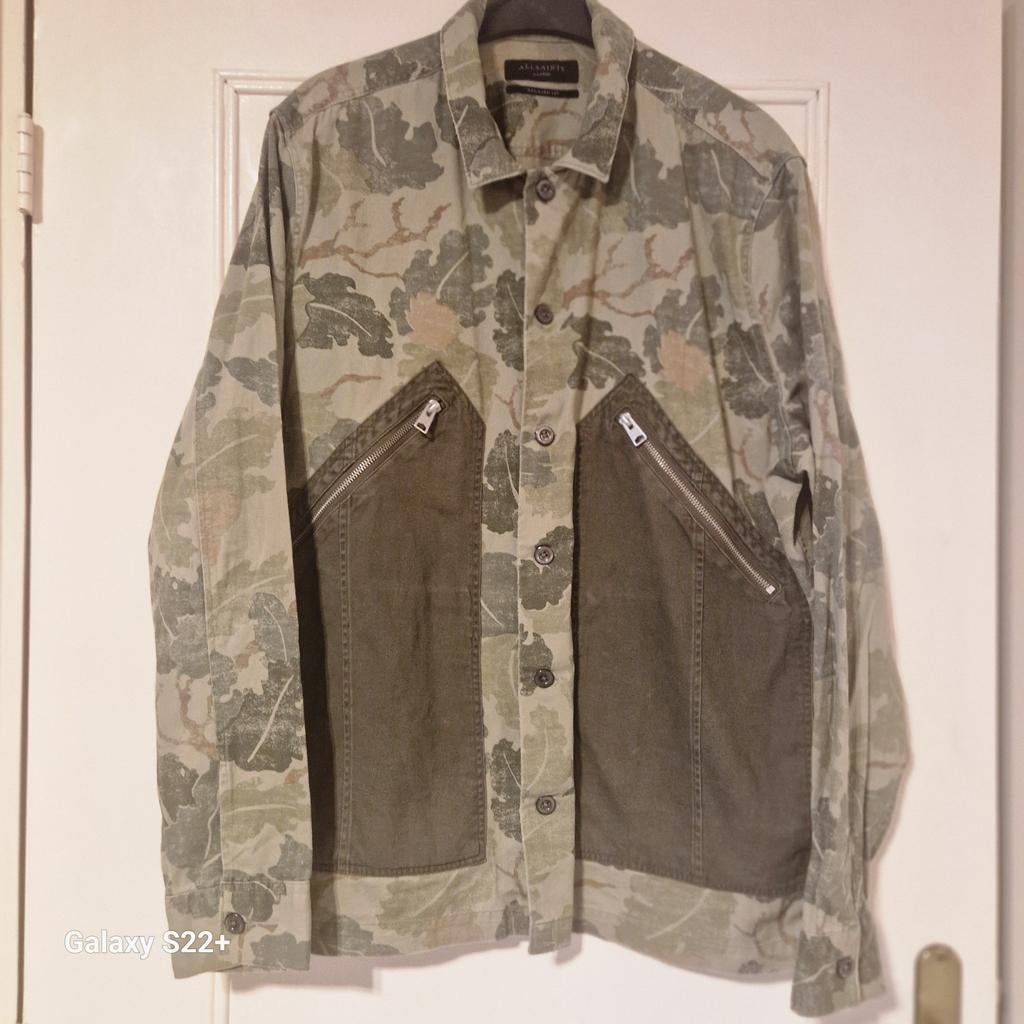 Allsaints Overshirt Maat XL Legergroen, Maat 56/58 (XL), Ophalen of Verzenden, Zo goed als nieuw, Allsaints
