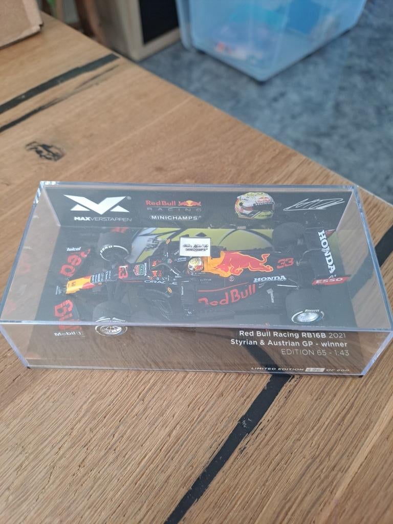 Max Verstappen Styrian & Austrian GP 2021, Ophalen of Verzenden, Zo goed als nieuw, Formule 1