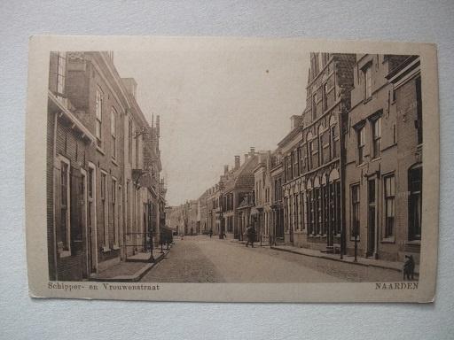 P97 Naarden - Schipper- en Vrouwenstraat, Verzenden, 1920 tot 1940, Ongelopen, Noord-Holland