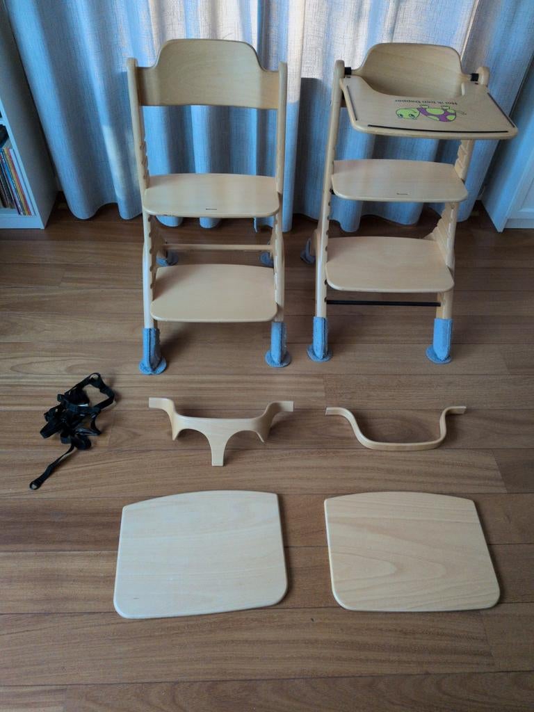Twee Dapper kinderstoelen, Kinderen en Baby's, Kinderstoelen, Ophalen, Gebruikt, Overige typen