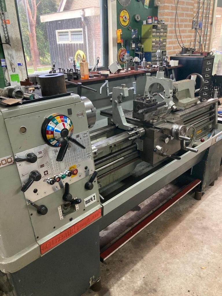 Draaiwerk aangeboden, Doe-het-zelf en Verbouw, Draaibanken, Zo goed als nieuw, Metaaldraaibank, Ophalen of Verzenden