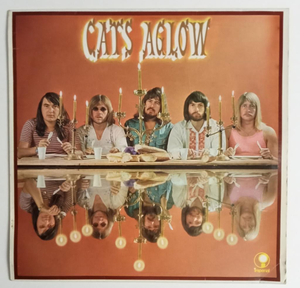the cats: aglow. LP, Ophalen of Verzenden, Gebruikt, Overige formaten