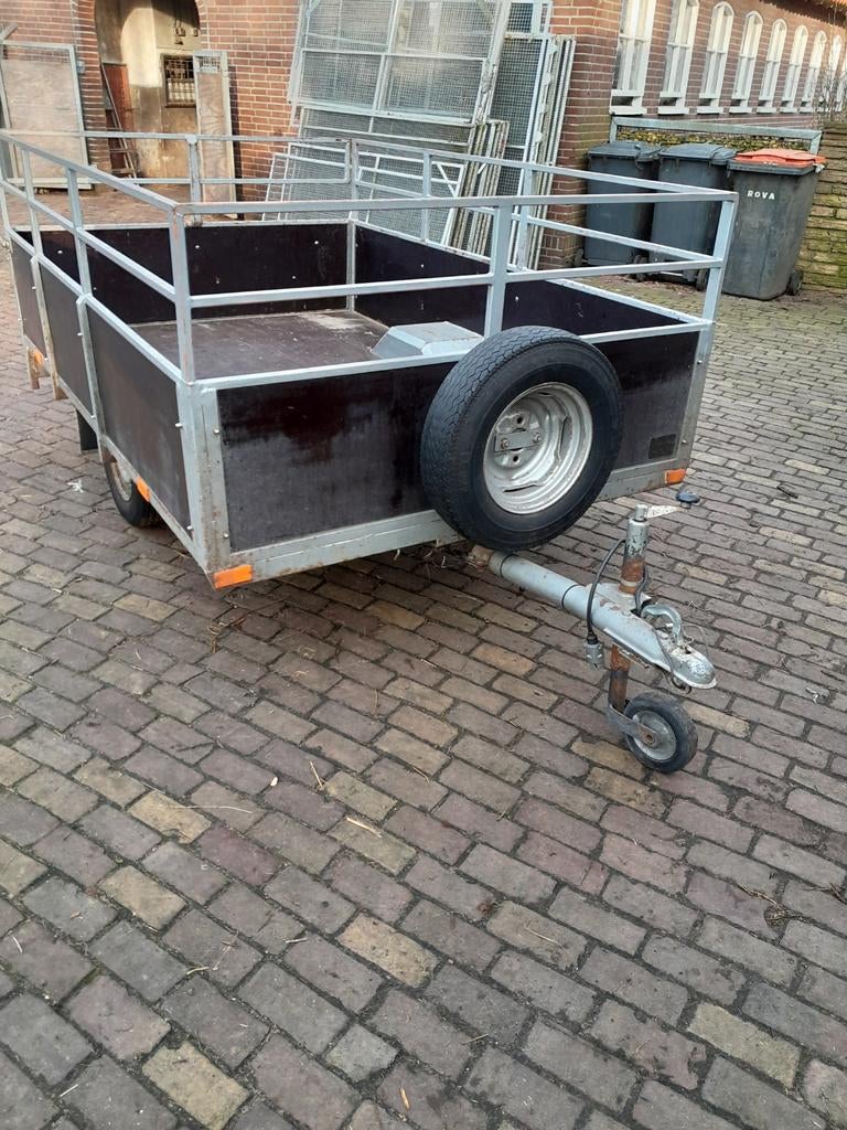 Aanhanger met huif, Auto diversen, Ophalen of Verzenden, Zo goed als nieuw