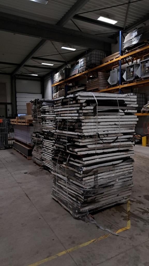 23  pallets Gebruik Eps 50 mm dik, Ophalen, Gebruikt, Piepschuim (Tempex), 15 m² of meer