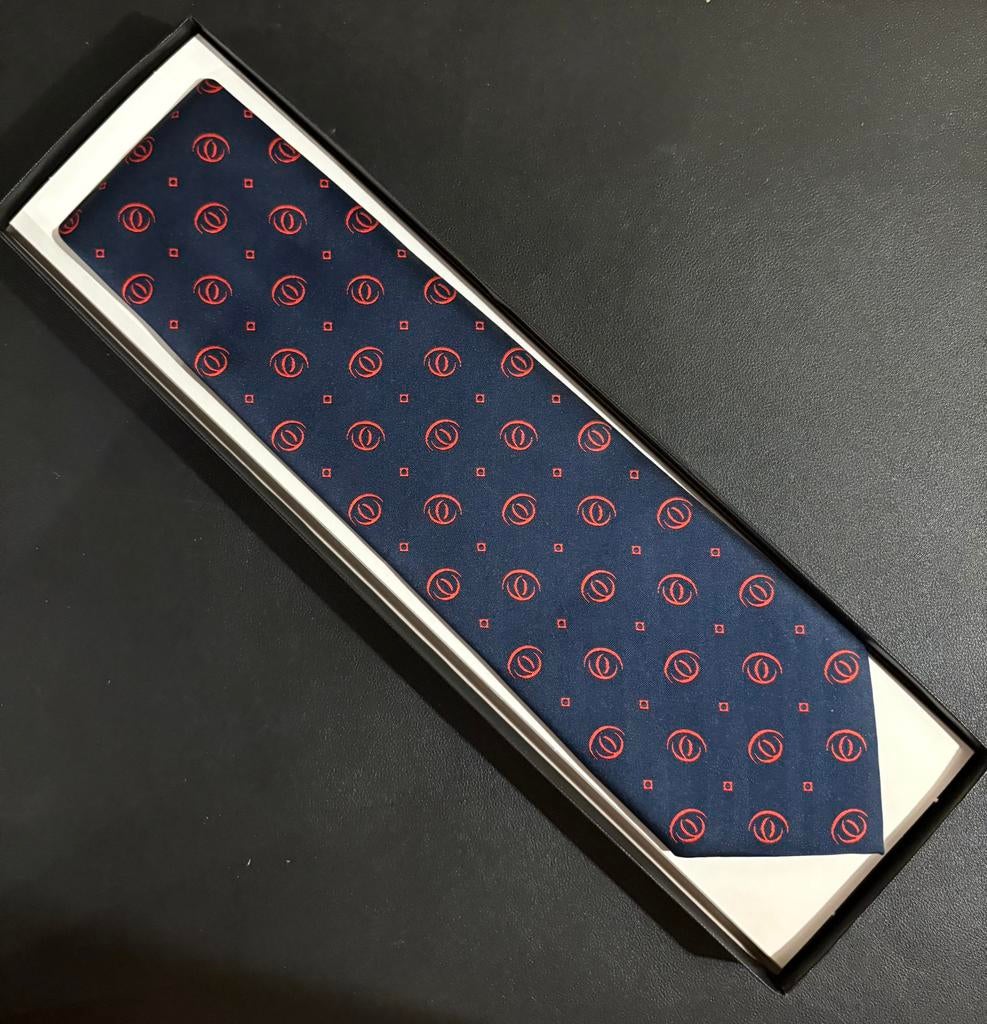 Stropdas Arriva (donkerblauw/rood), Ophalen of Verzenden, Zo goed als nieuw, Bus of Metro