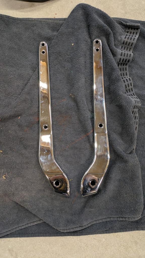 Fenderstrut covers FXD Dyna Harley Davidson, Ophalen of Verzenden, Gebruikt