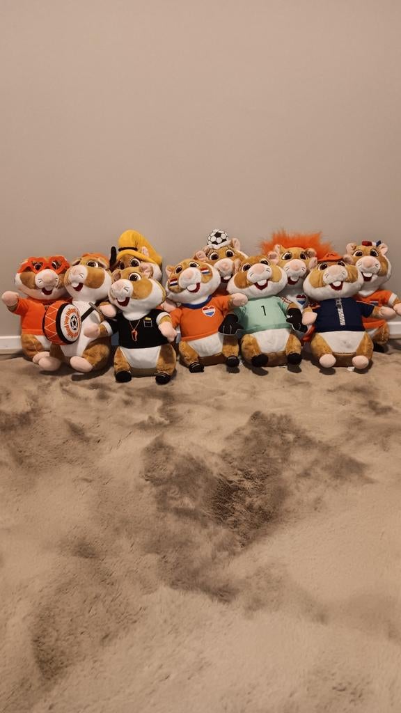 AH voetbal hamsters 10 stuks., Ophalen of Verzenden, Overige typen