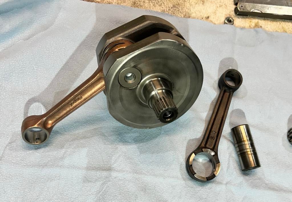 Krukasrevisie oldtimer motor crossmotor enduro motorfiets, Ophalen of Verzenden