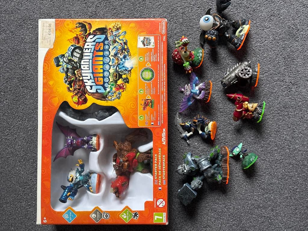 Skylanders Giants Complete Set + Extra Poppetjes - Zo Goed A, Avontuur en Actie, 2 spelers, Eén computer, Ophalen of Verzenden