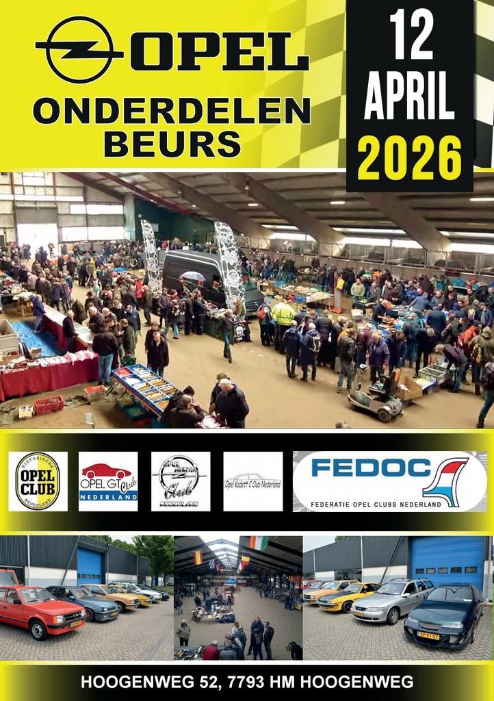 ️Opel Onderdelenbeurs Hoogenweg 12 April️ Manta Ascona enz., Ophalen, Nieuw, Opel