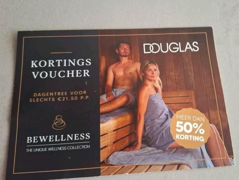 Korting voucher bewellness, Tickets en Kaartjes, Eén persoon, Kortingsbon, Spa of Sauna