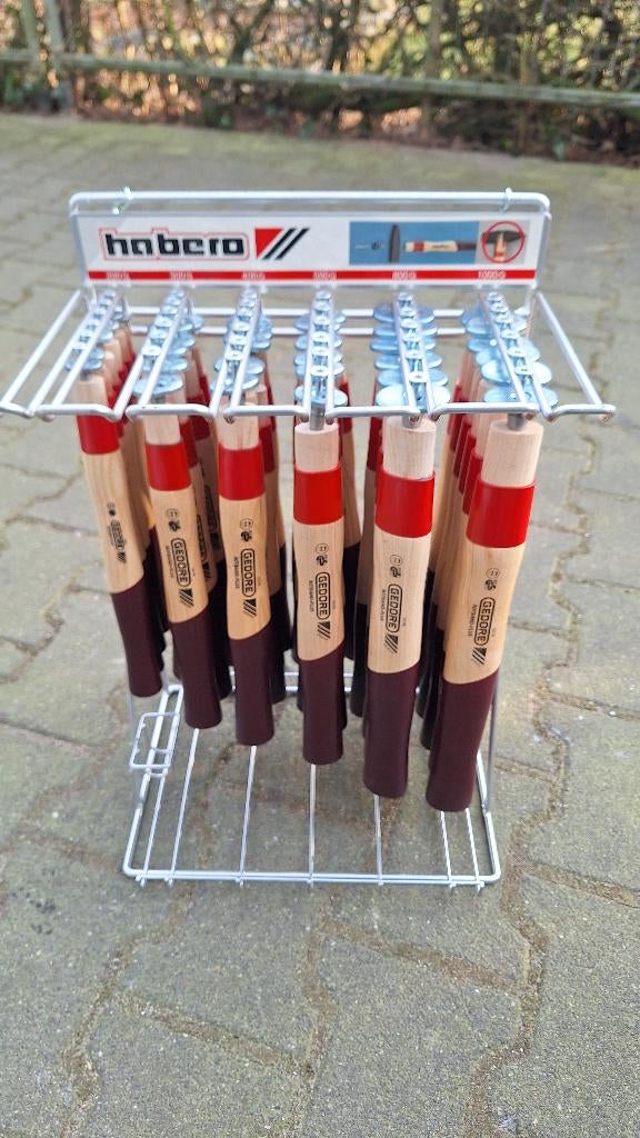 Gedore / Habero Hamerstelen winkel display. NIEUW, ., Nieuw, Ophalen of Verzenden, .