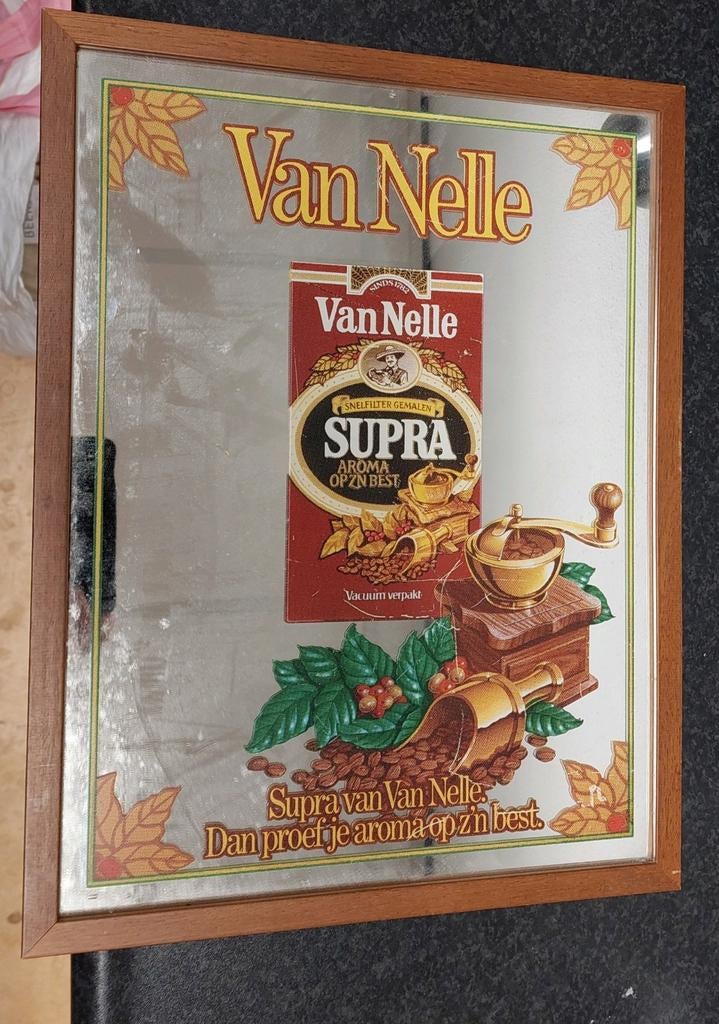 Van Nelle Spiegel - Vintage Koffie Reclame, Ophalen