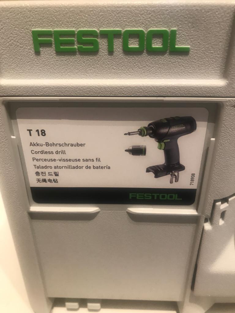 Festool t18 basic, Ophalen of Verzenden, Multimeter