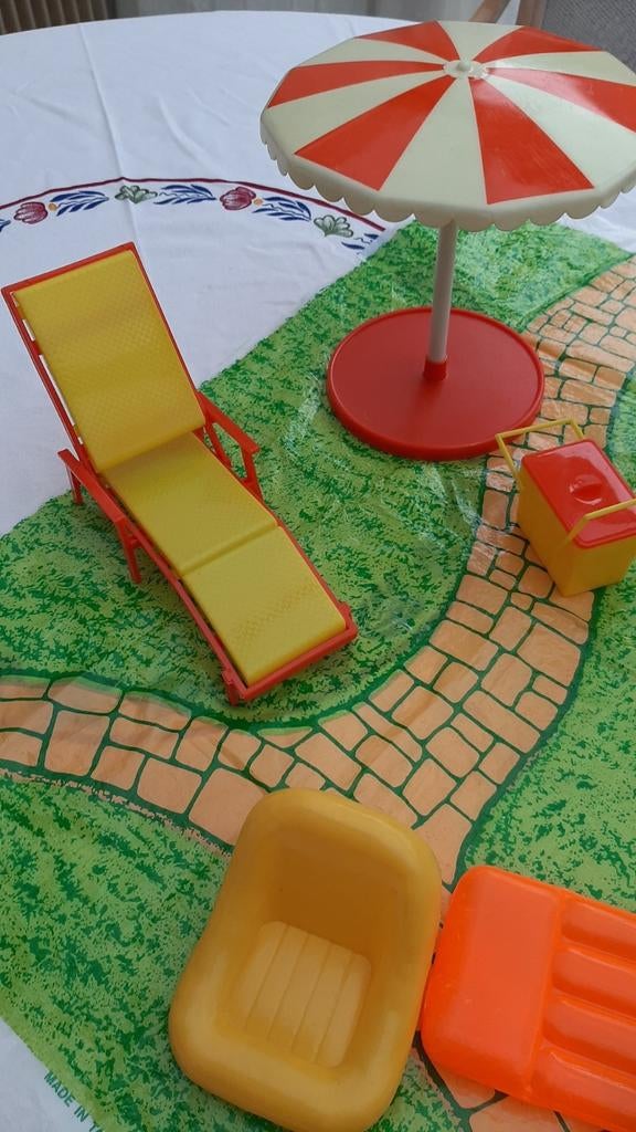 Vintage Barbie Accessoires Set, Ophalen of Verzenden, Gebruikt, Barbie