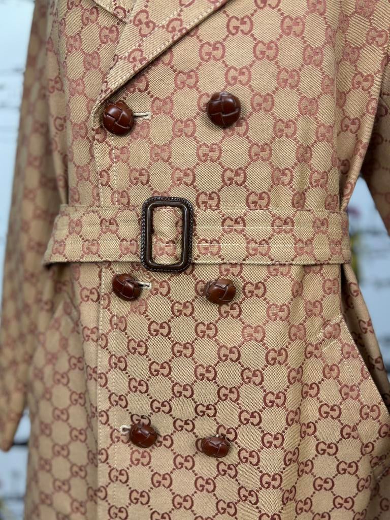 Gucci GG trenchcoat jas maat 140-152 NIEUW (1.390 euro), Meisje, Gucci, Jas, Nieuw