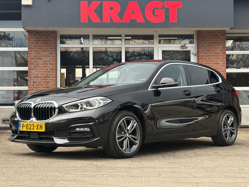 BMW 1-serie Sportline 118i 136 pk - AUTOMAAT - LED - Digital, Gebruikt, Zwart, Origineel Nederlands, Bedrijf