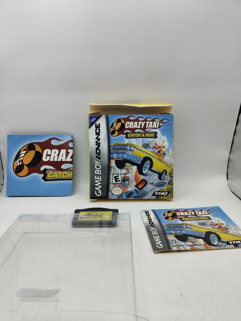 Crazy Taxi Catch a Ride Gameboy Advance Cib, Spelcomputers en Games, Games | Nintendo Game Boy, Zo goed als nieuw, 1 speler, Vanaf 3 jaar