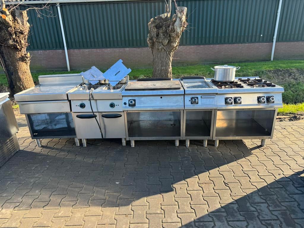 Baklijn bakplaat friteuse gaspit, Ophalen of Verzenden, Fornuis, Frituur en Grillen