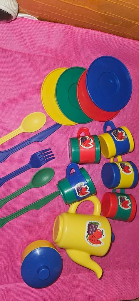 Speelkeuken servies set, Ophalen of Verzenden, Zo goed als nieuw, Meisje