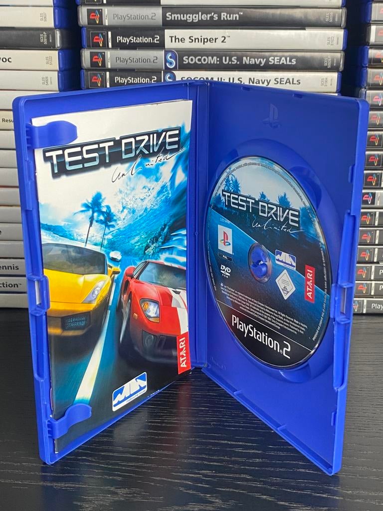 Test Drive Unlimited - PS2 PlayStation 2 Game - Atari, Spelcomputers en Games, Atari, Gekoppelde computers, Racen en Vliegen, Ophalen of Verzenden