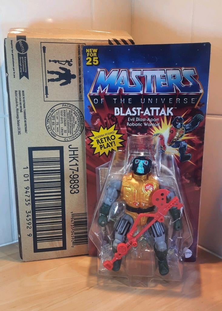 MOTU BLAST-ATTAK Origins Masters of the Universe He-Man, Verzamelen, Ophalen of Verzenden, Nieuw