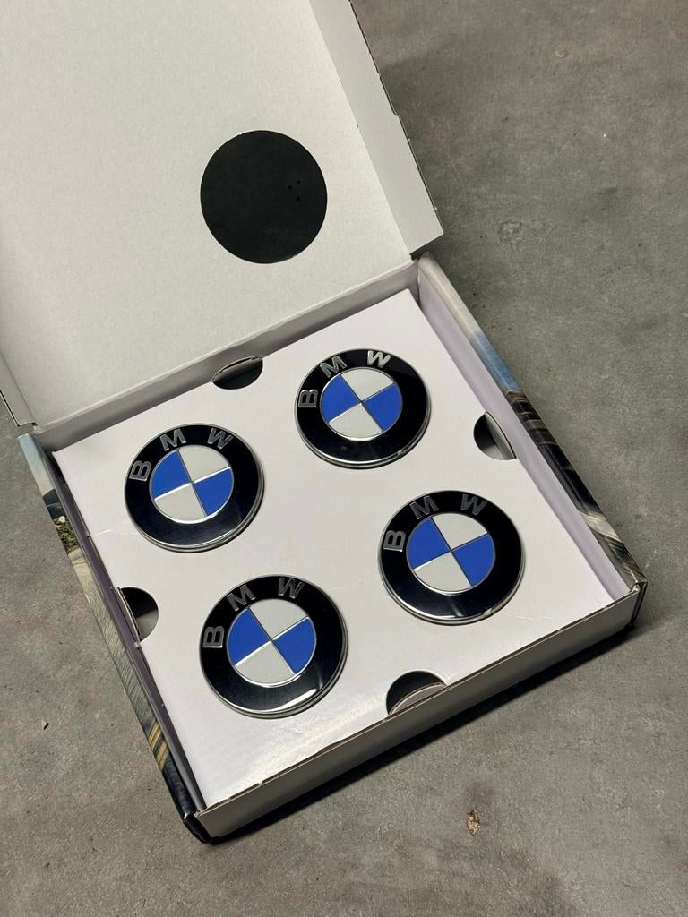 Originele BMW Naafdoppen - 56mm - Set Z.G.A.N., Ophalen, Zo goed als nieuw