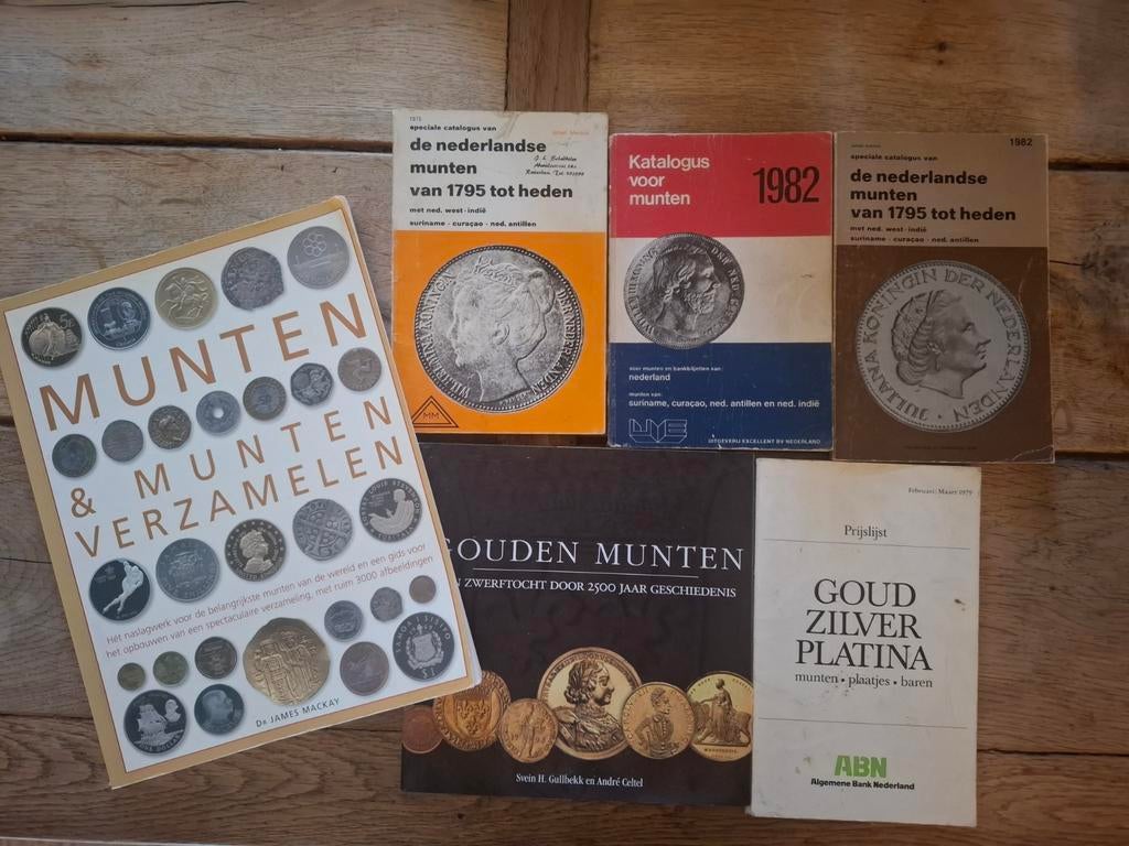 Boeken over munten en verzamelen, Ophalen of Verzenden