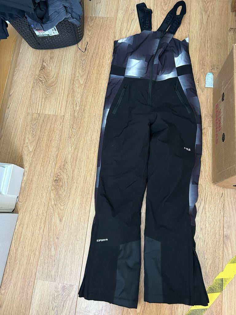 Icepeak skibroek met bretels 176, Ophalen of Verzenden, Gedragen, Maat 34 (XS) of kleiner, Broek