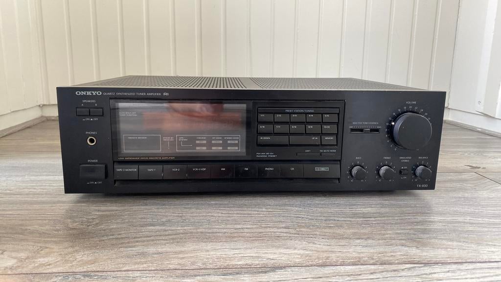 Onkyo versterker TX-830, Ophalen, Zo goed als nieuw