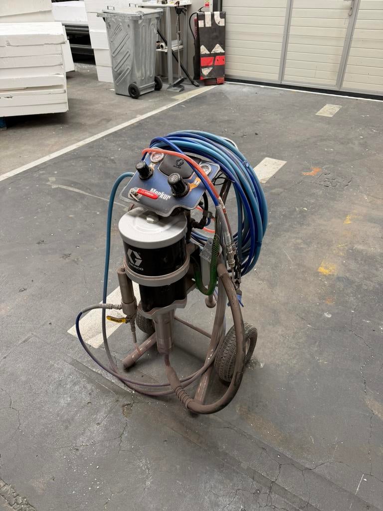 Graco Merkur verfspuitinstallatie +Graco G40 pistool (nieuw), Ophalen, Nieuw, Verfspuit of Verfpomp