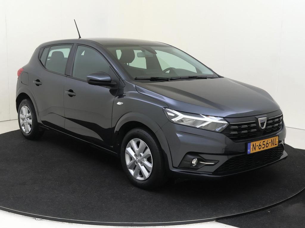 Dacia Sandero 1.0 TCe 90 Comfort | BTW| Navigatie |Airco | C, Auto's, Dacia, Stof, Euro 6, Origineel Nederlands, Bedrijf