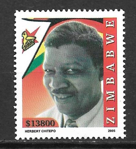 Zimbabwe 2005 Beroemde personen postfris, Verzenden, Zimbabwe, Postfris