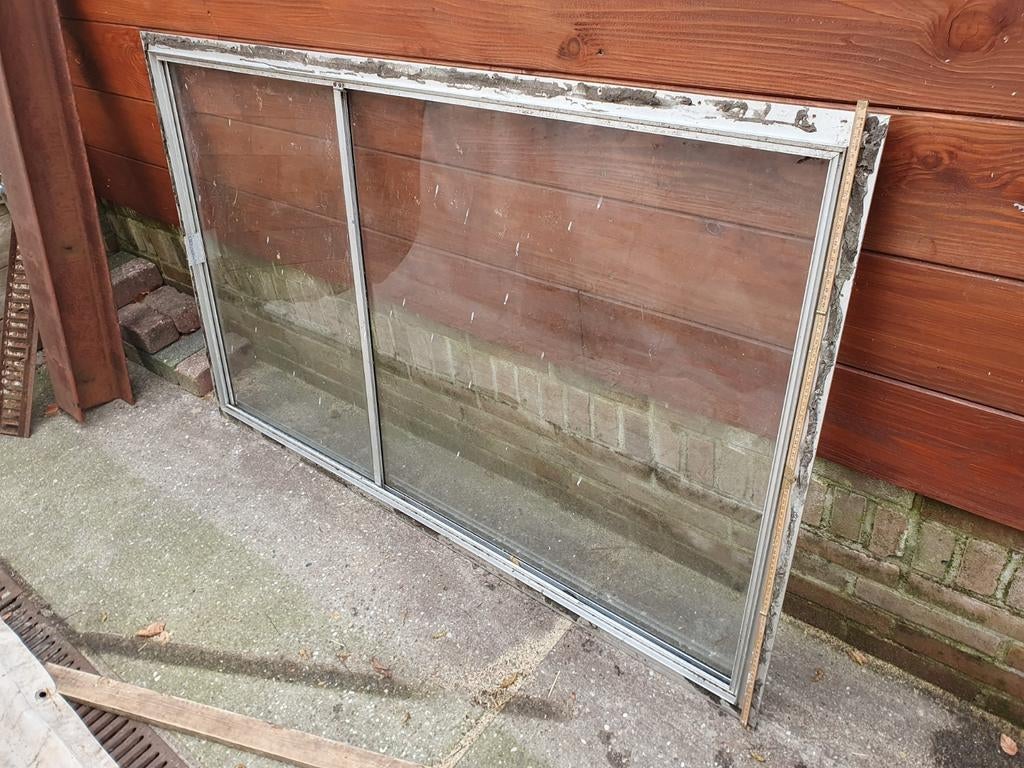 Schuifraam stacaravan, Ophalen