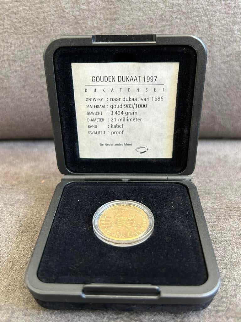 Enkele gouden dukaat 1997, Ophalen, Koningin Beatrix, Losse munt, Goud