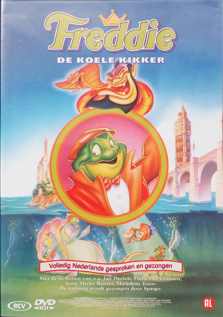 Dvd - Freddie De Koele Kikker, Alle leeftijden, Ophalen of Verzenden, Zo goed als nieuw