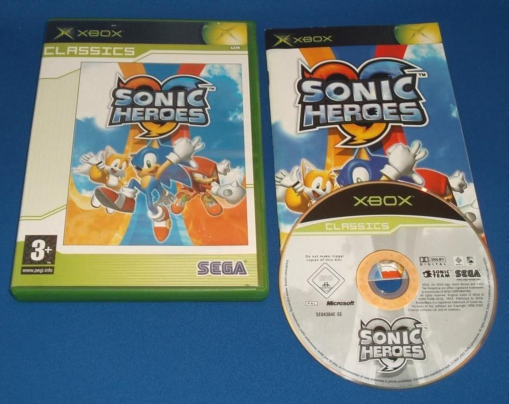 Sonic Heroes (Xbox), Avontuur en Actie, Gebruikt, Verzenden, 2 spelers