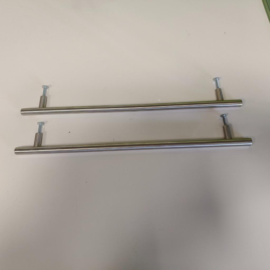 T-Kastgreep Deurgreep meubelgreep licht model 36 cm set van2, Huis en Inrichting, Ophalen, Zo goed als nieuw, 25 tot 50 cm, Minder dan 100 cm