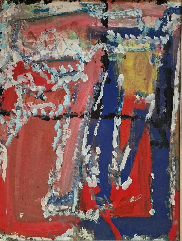 Koos Dalstra, olieverf op paneel, Ophalen of Verzenden