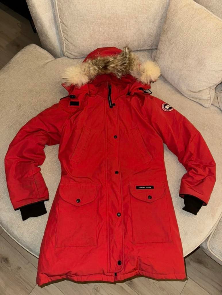 Canada Goose jas, Ophalen of Verzenden, Gedragen, Rood
