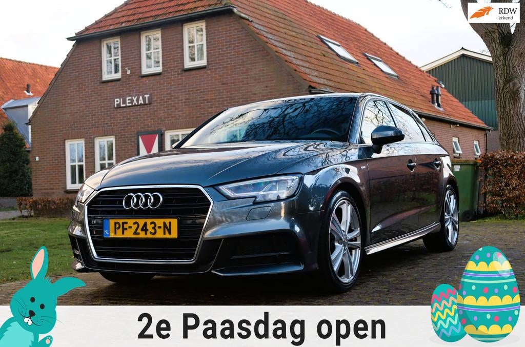 Audi A3 Sportback 1.4 TFSI CoD Sport S Line Edition | 2x S-l, Gebruikt, 4 cilinders, 150 pk, Leder en Stof