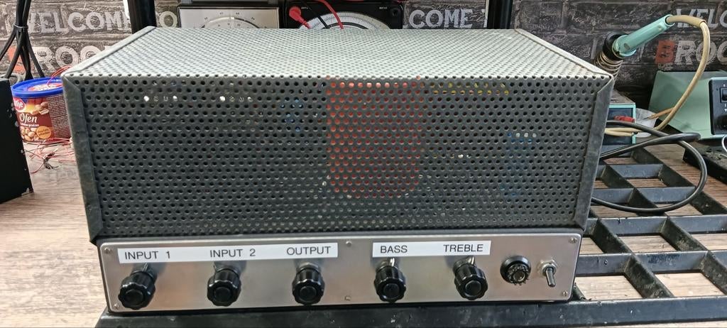 Buizenversterker 2x PL519 Push-Pull - Handgebouwd, Ophalen of Verzenden, Versterker