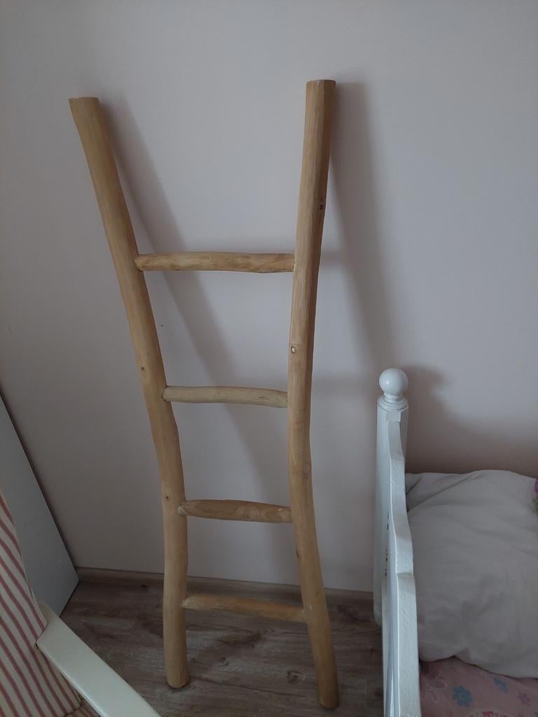 Houten siertrapje / ladder, Ophalen