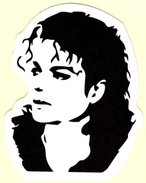 Michael Jackson sticker #2, Ophalen of Verzenden, Nieuw, Foto of Kaart