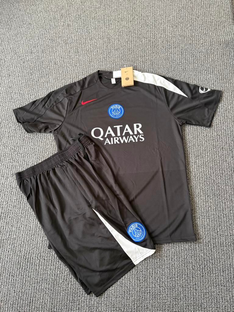 PSG set, Kleding | Heren, Sportkleding, Blauw, Maat 56/58 (XL), Ophalen of Verzenden, Zo goed als nieuw