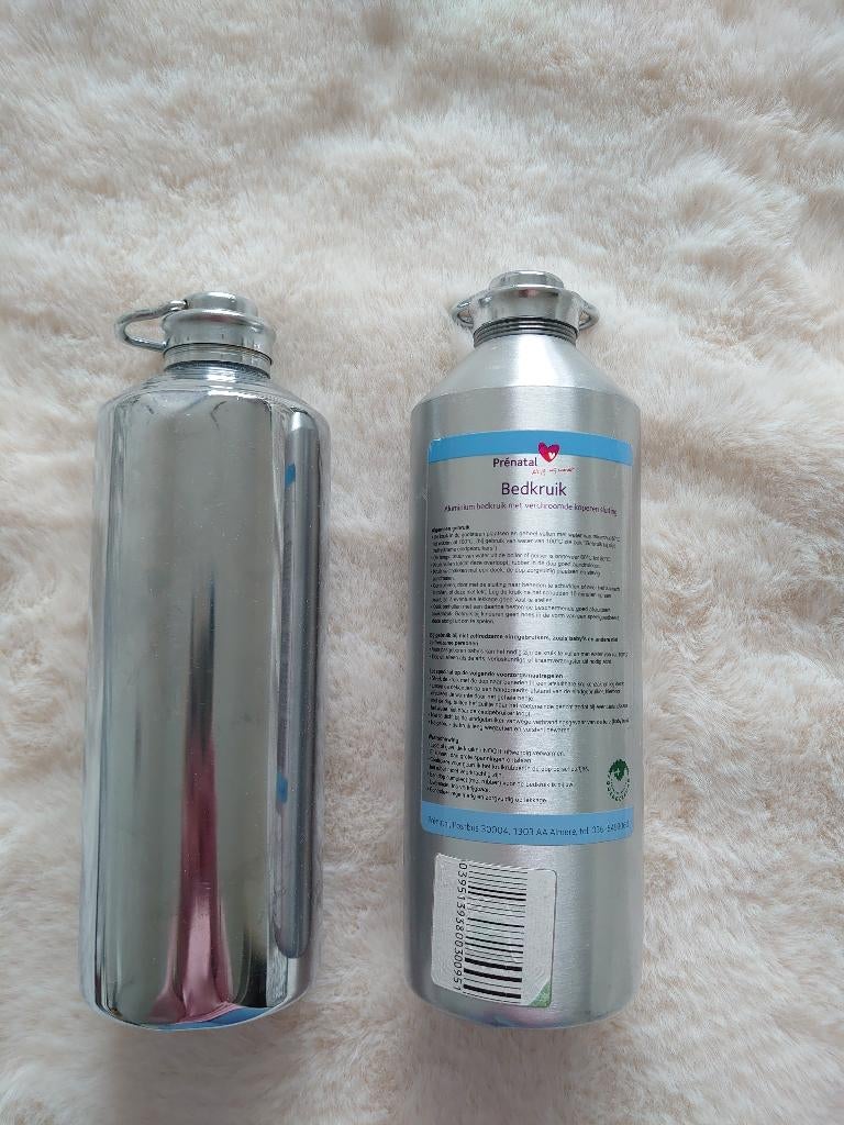 2x bedkruik warmwaterkruik, Verzenden, Gebruikt, Overige typen, Prenatal