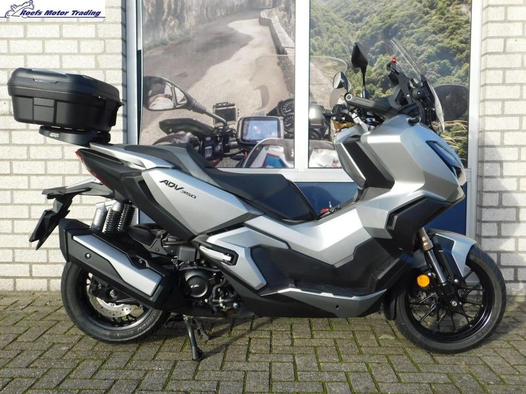 HONDA ADV 350, incl topkoffer, handvatverwarming nieuwstaat!, HONDA, Bedrijf, Onbekend, Onbekend