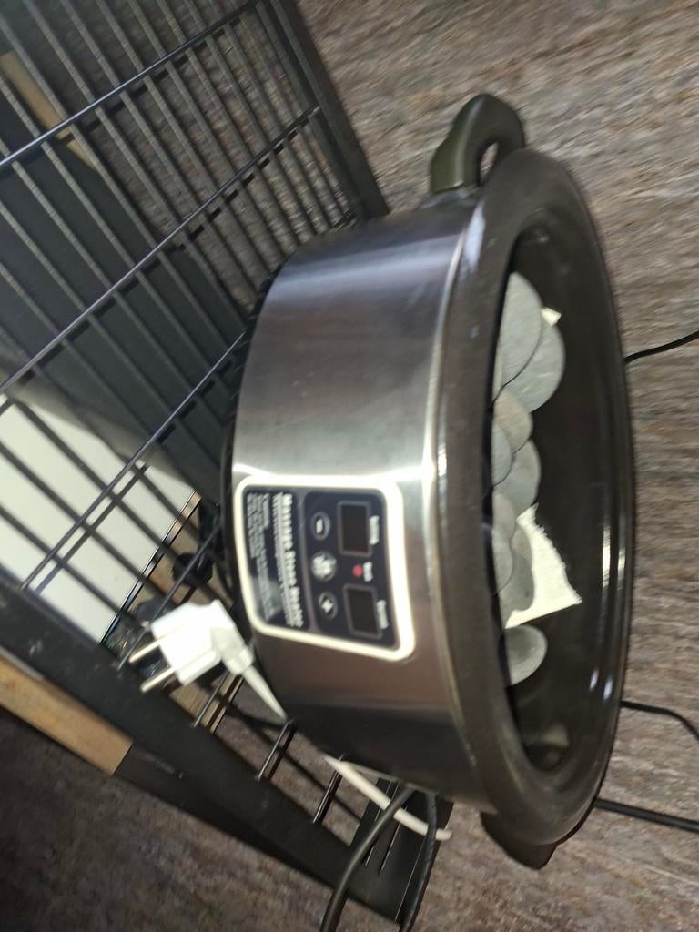 hotstonepan met stenen, Sport en Fitness, Massageproducten, Ophalen, Hotstone