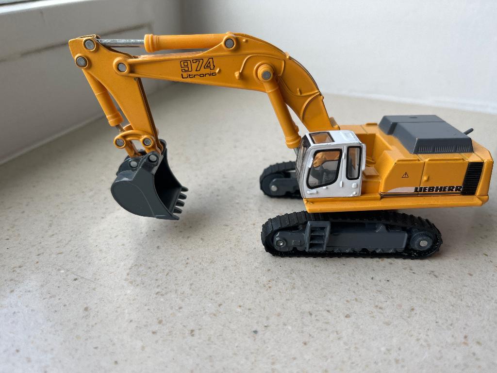 Siku 1:87 Graafmachine.zie omschrijving, Ophalen of Verzenden, Zo goed als nieuw, Hijskraan, Tractor of Landbouw, SIKU