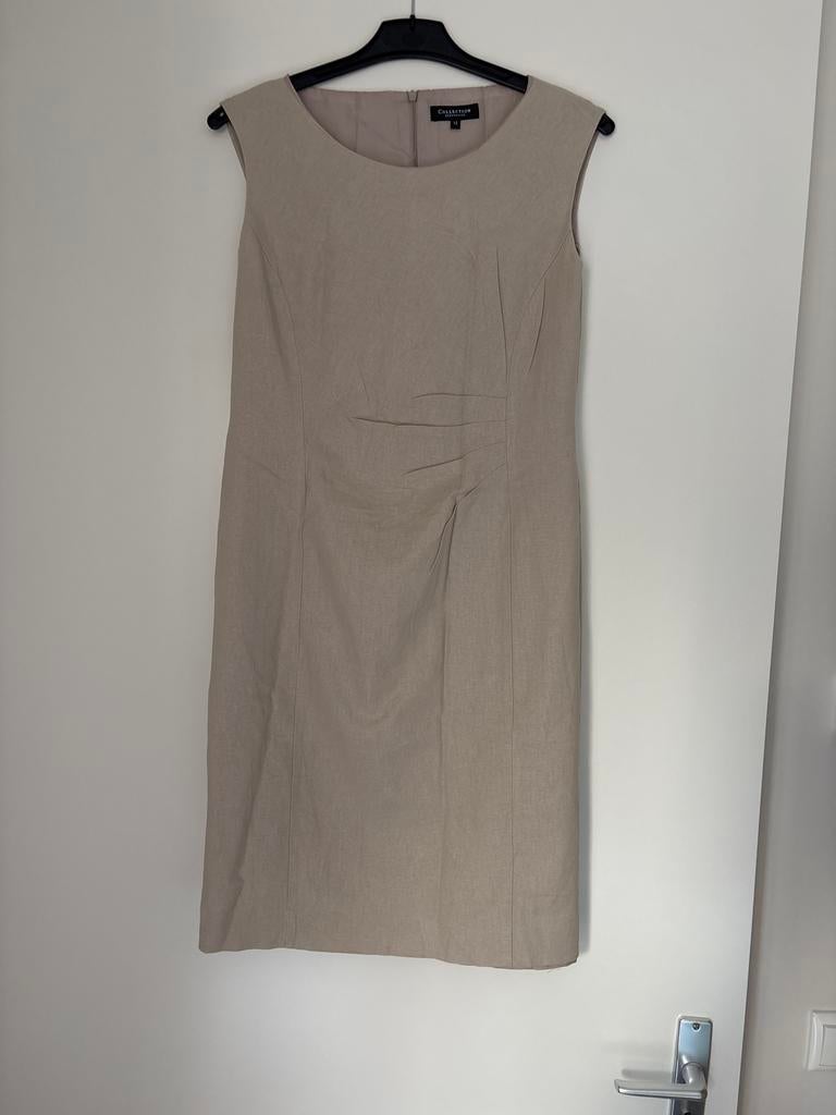 Collection Debenhams jurk maat 12, Maat 38/40 (M), Beige, Ophalen of Verzenden, Gedragen